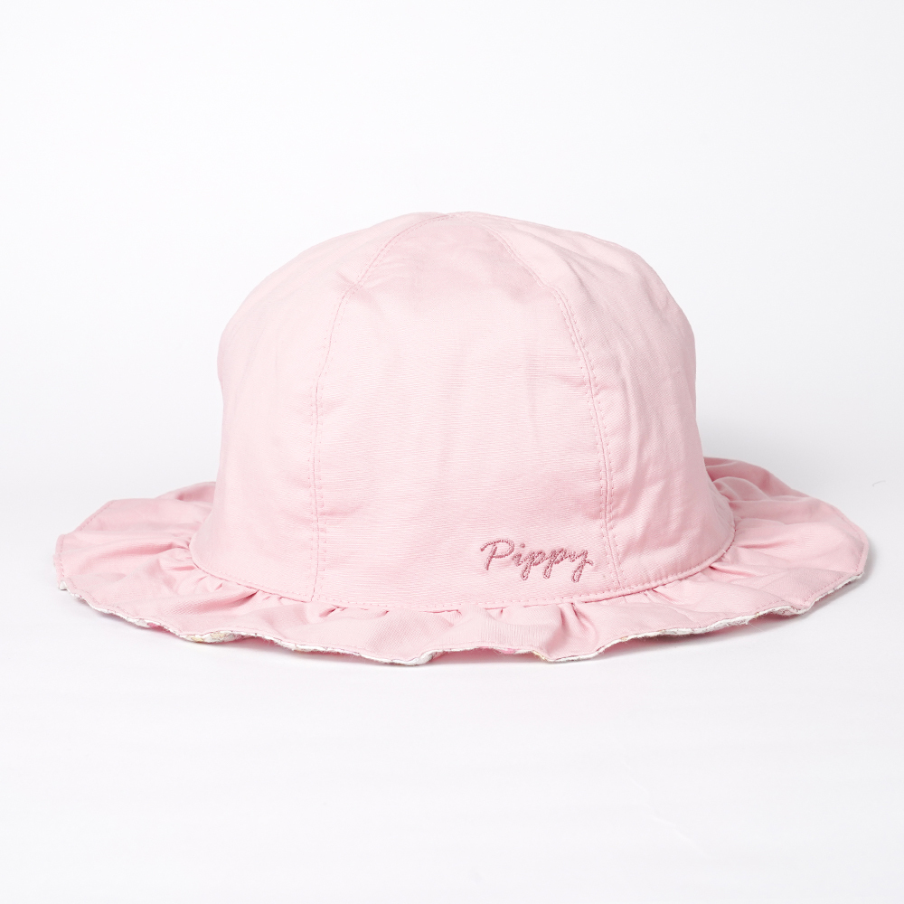 PIPPY 雙面穿優雅遮陽帽　粉