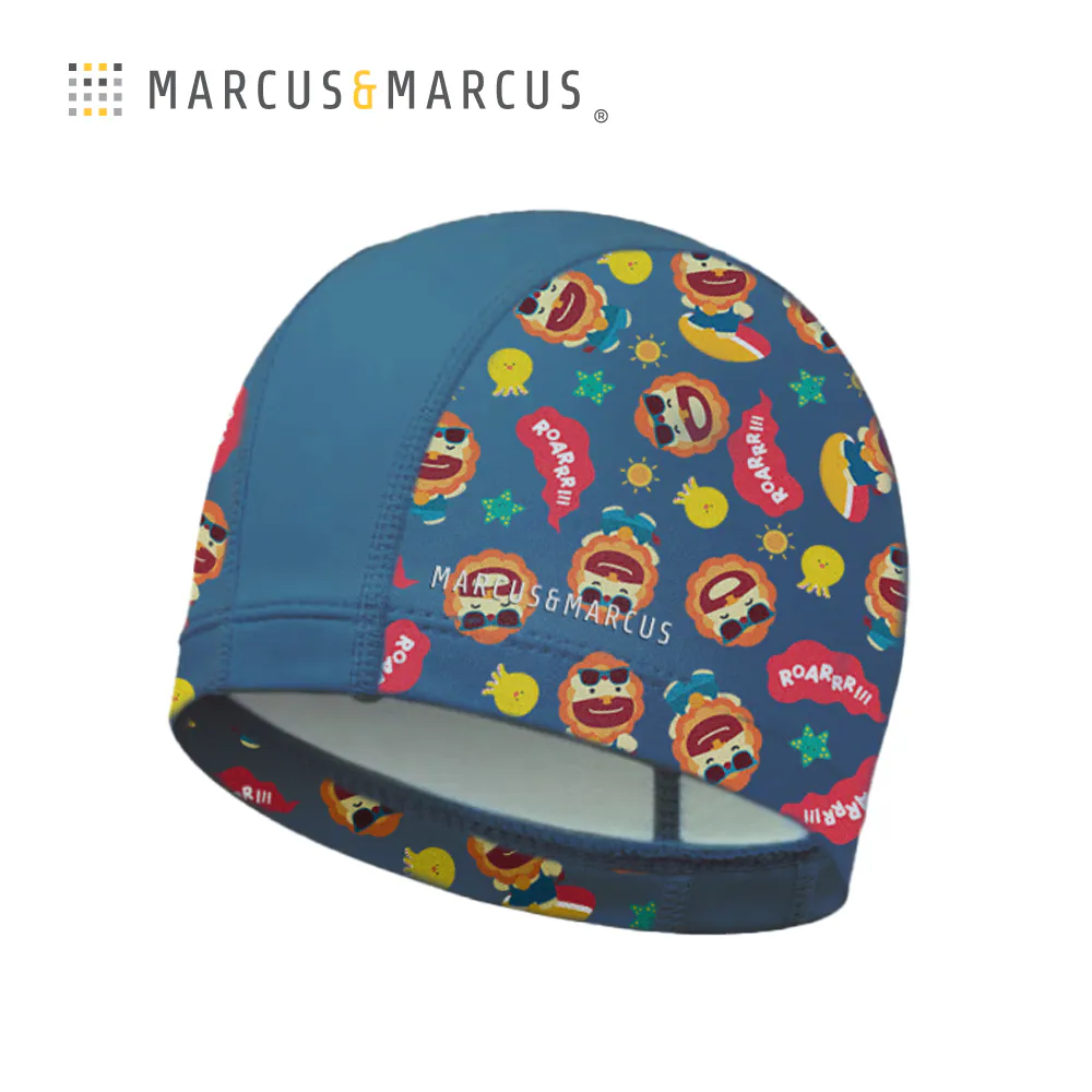 Marcus&Marcus 幼兒泳帽(S) - 獅子