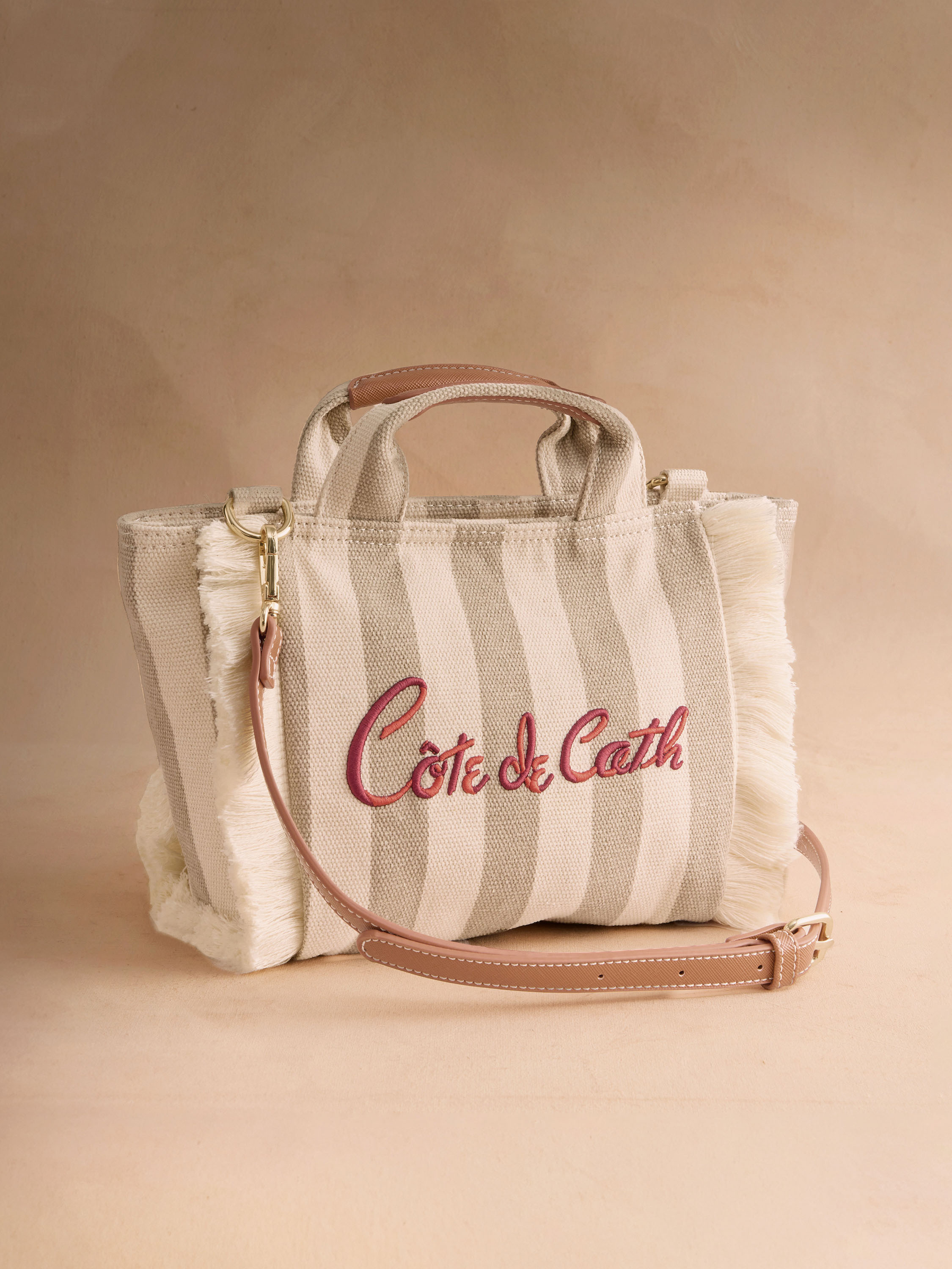 Cath Stripe 流蘇迷你托特包