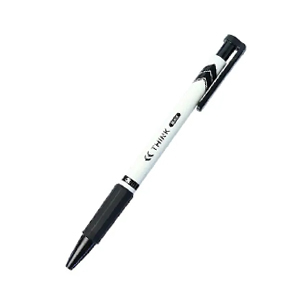 得力 Q25 按制式原子筆 - 黑色  0.7mm 507010150