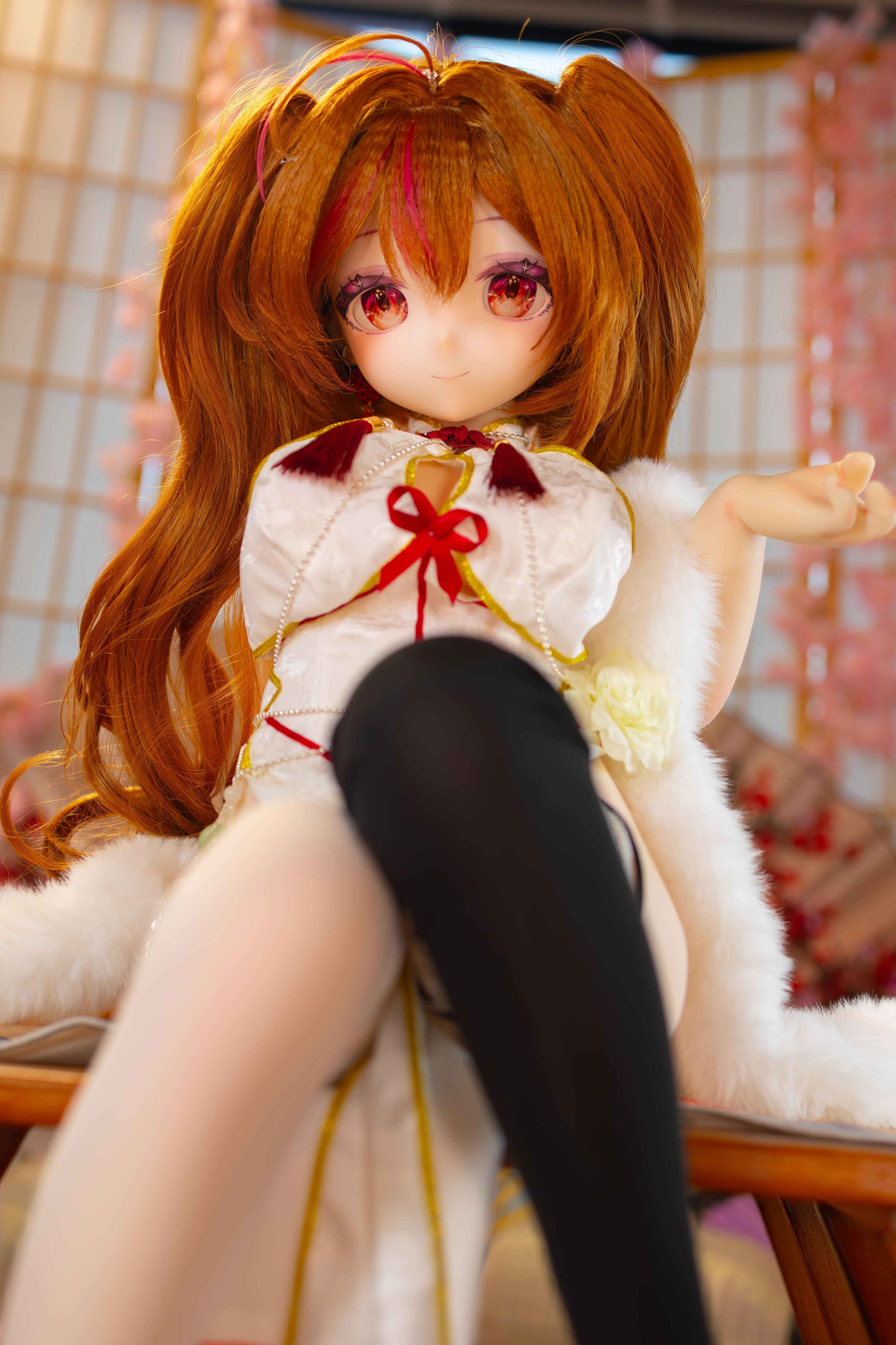 MYDORU-魔物姬(MW GIRL) 羅塞菈(博主聯名款旗袍) 85cm 大胸 二次元娃娃 動漫娃娃 cosplay娃娃 矽膠娃娃