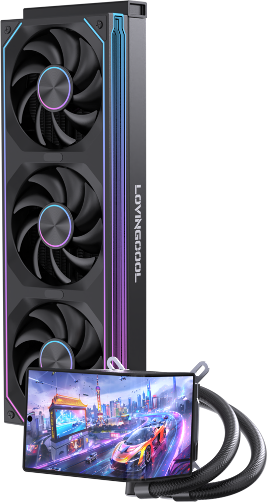 Lovingcool SC70-360 水冷散熱器 -黑/白