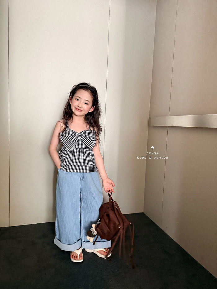 正韓夏CCOMMA 兩色大蝴蝶結上衣