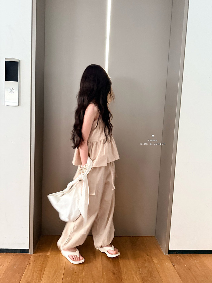 正韓夏CCOMMA 兩色個性慵懶背心