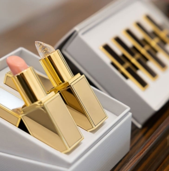 【Luxury】現貨禮盒組 TOM FORD湯姆福特太陽輕吻金箔鑽光組（3g*2）