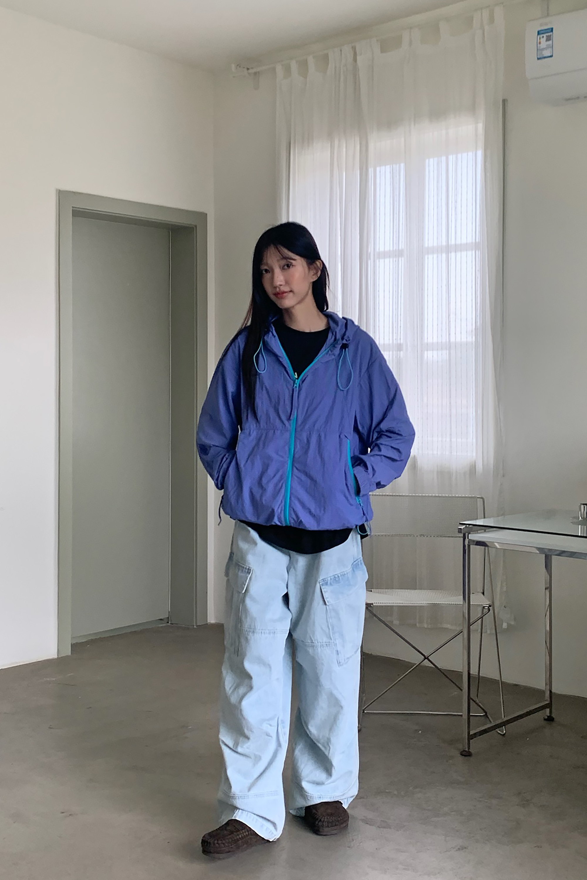 May｜機能撞色拉鏈外套 3色