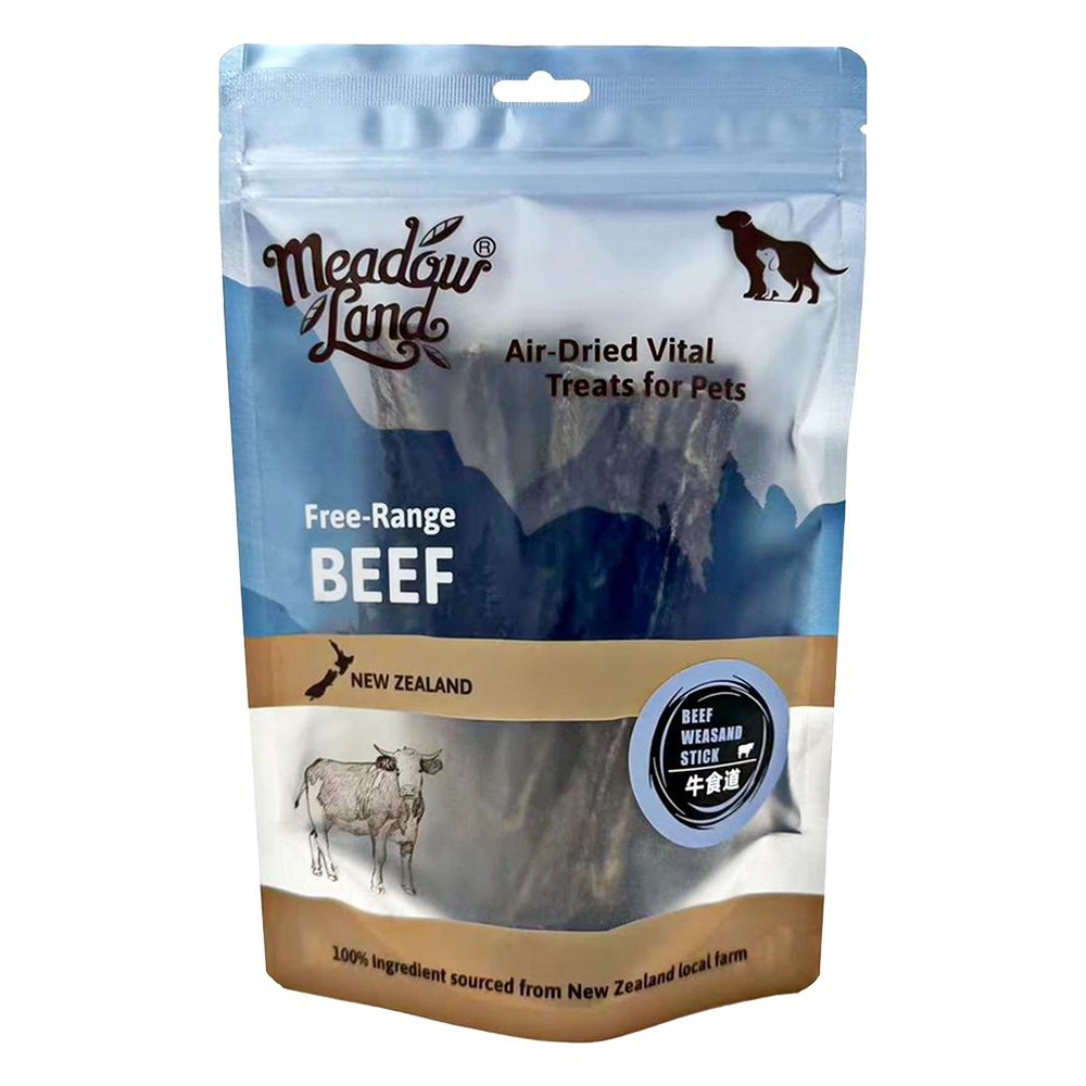 Meadowland 風乾牛食道棒狗零食 100g (Exp: Jun-2027)