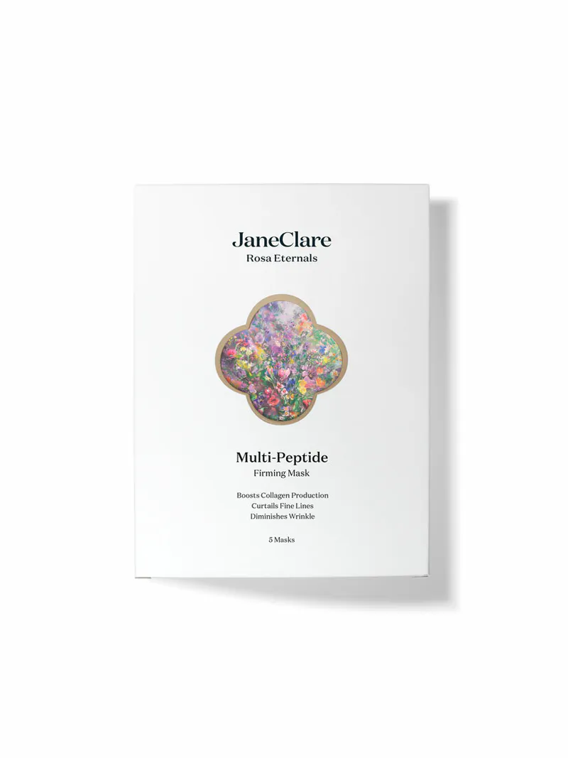*凡購買JaneClare產品滿$1000以優惠加購，如單獨購買則不出貨*JaneClare 薔薇凝膚多重肽緊緻面膜5片/盒 (每位限購一盒)*折實滿$599包順豐智能櫃*125live