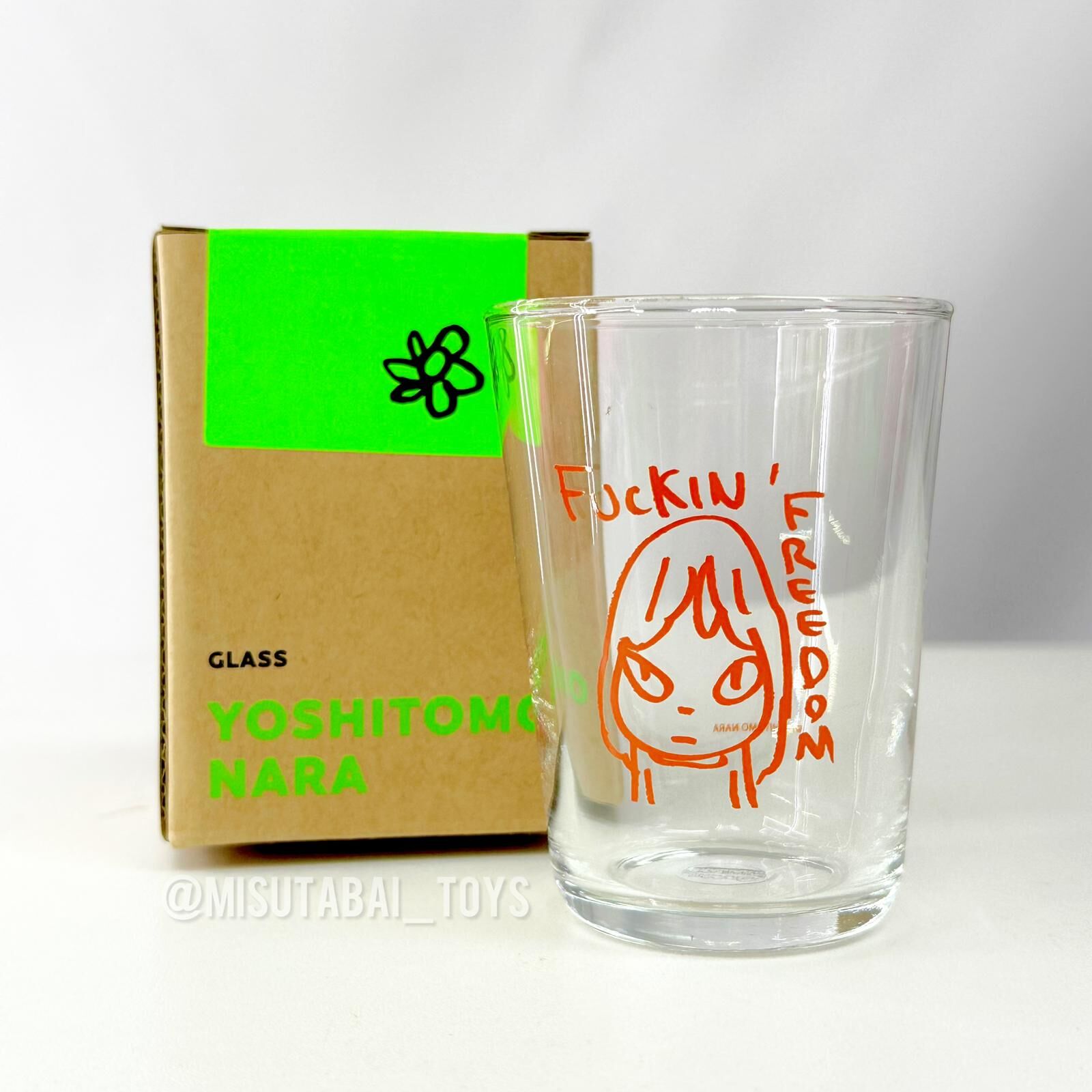 Yoshitomo Nara Glass Cup (Fuckin' Freedom)