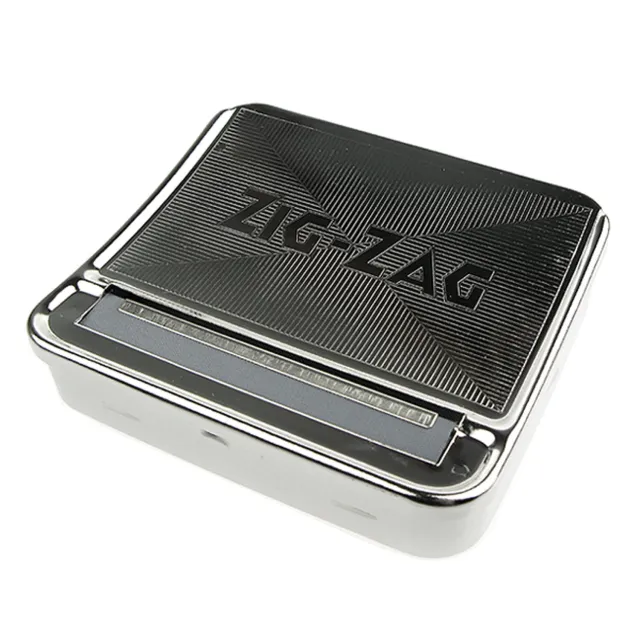 ZIG-ZAG Rolling Box 不鏽鋼捲菸器 70mm