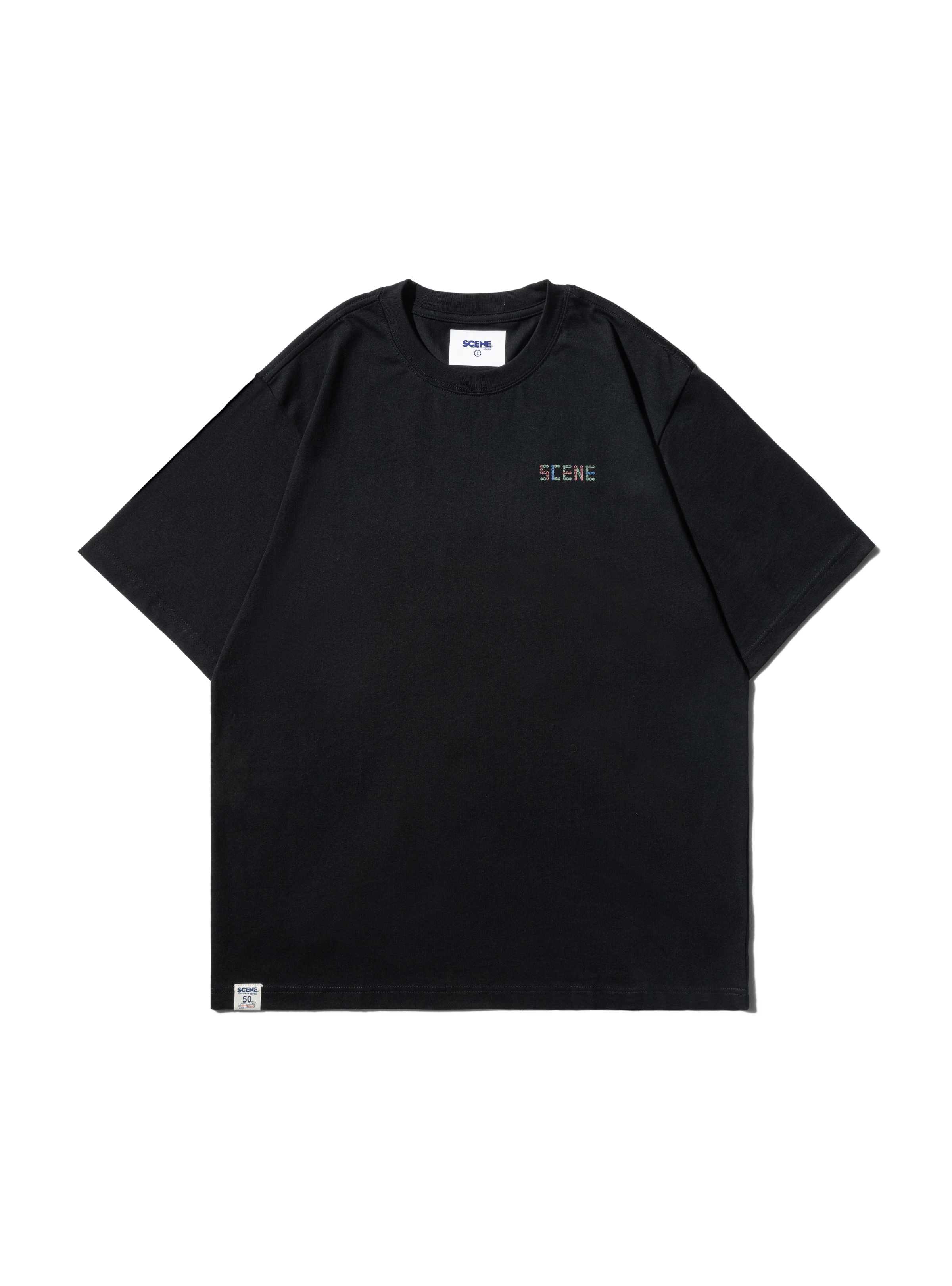 SCENE MAHJONG TEE // GRY