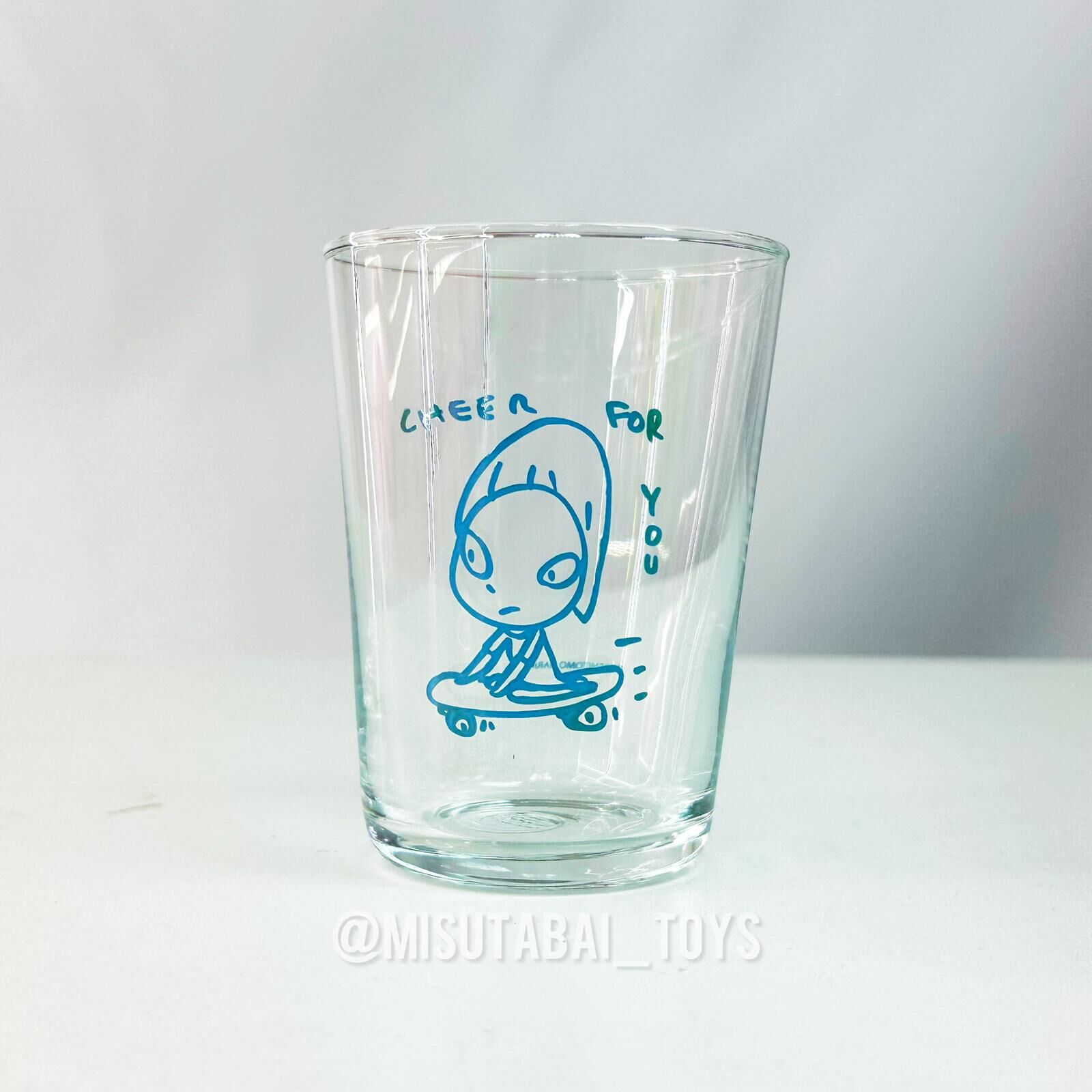 Yoshitomo Nara Glass Cup (Cheer For You)