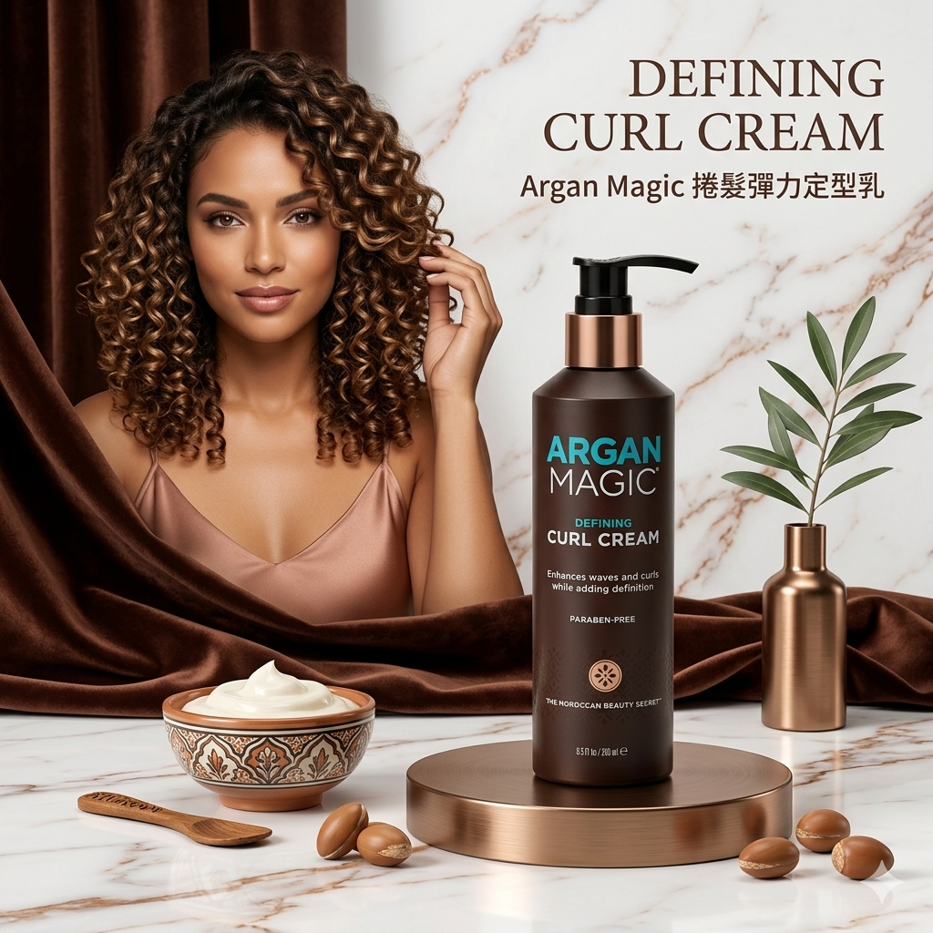 【預購】Argan Magic  H051210  捲髮彈力定型乳