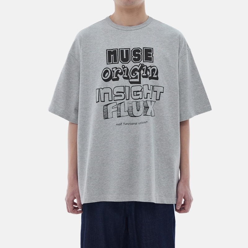 moif - ACROSTIC POEM H/S TEE - PMF026-02JH08