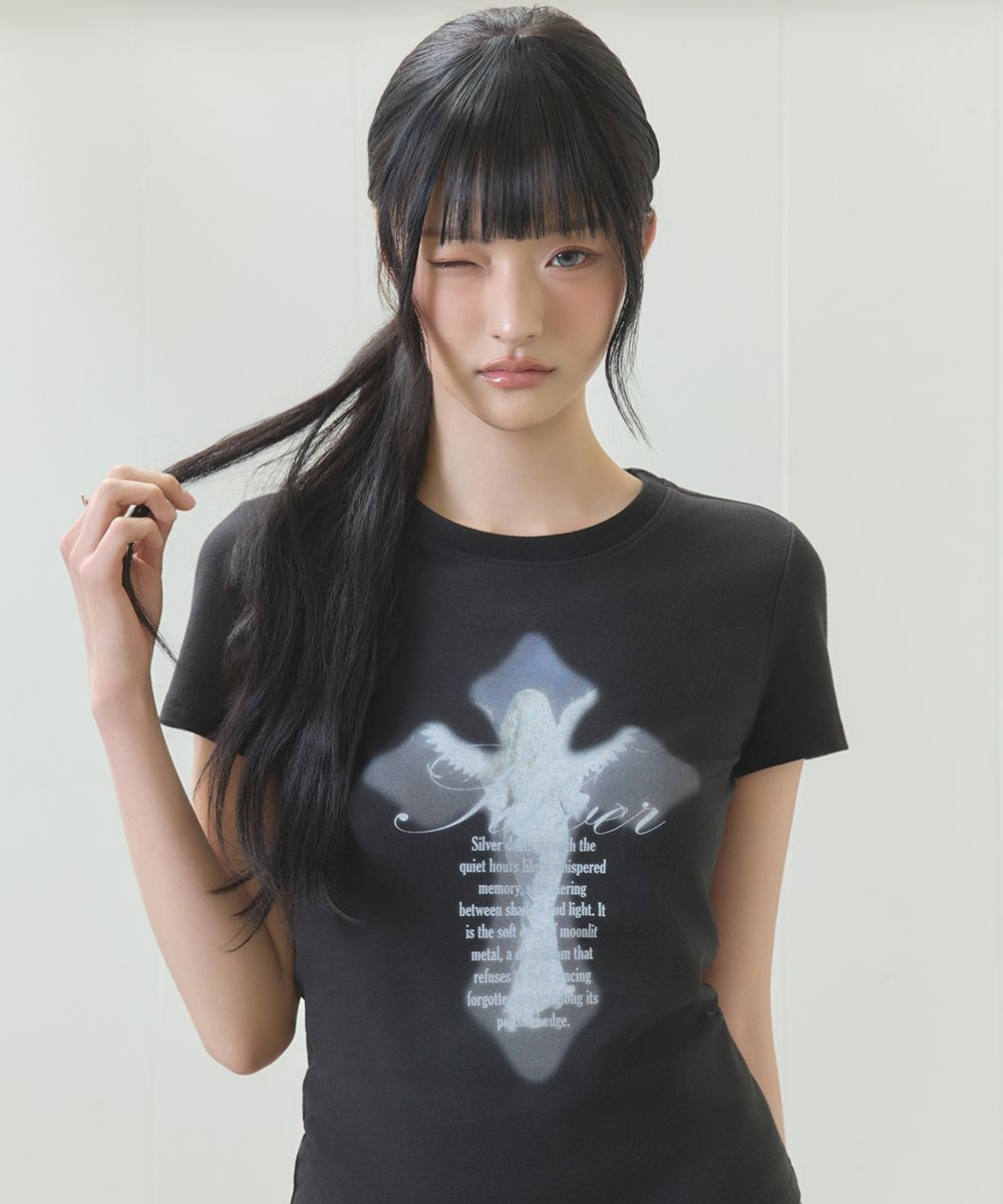 LUVISTRUE 十字仙女印花T恤 5010477345