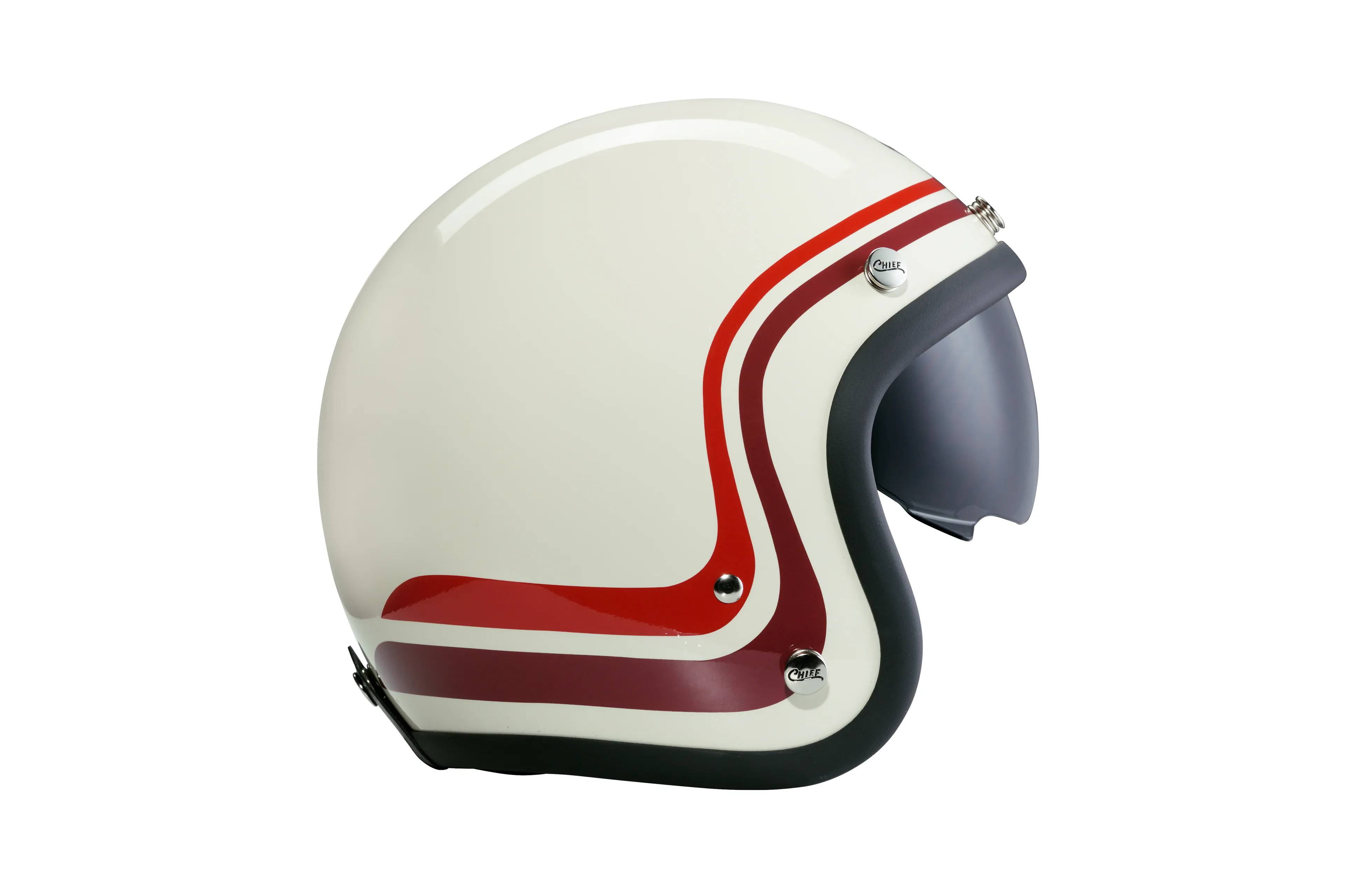 Chief Helmet DEMETER 翅膀 白 3/4 半罩 復古帽