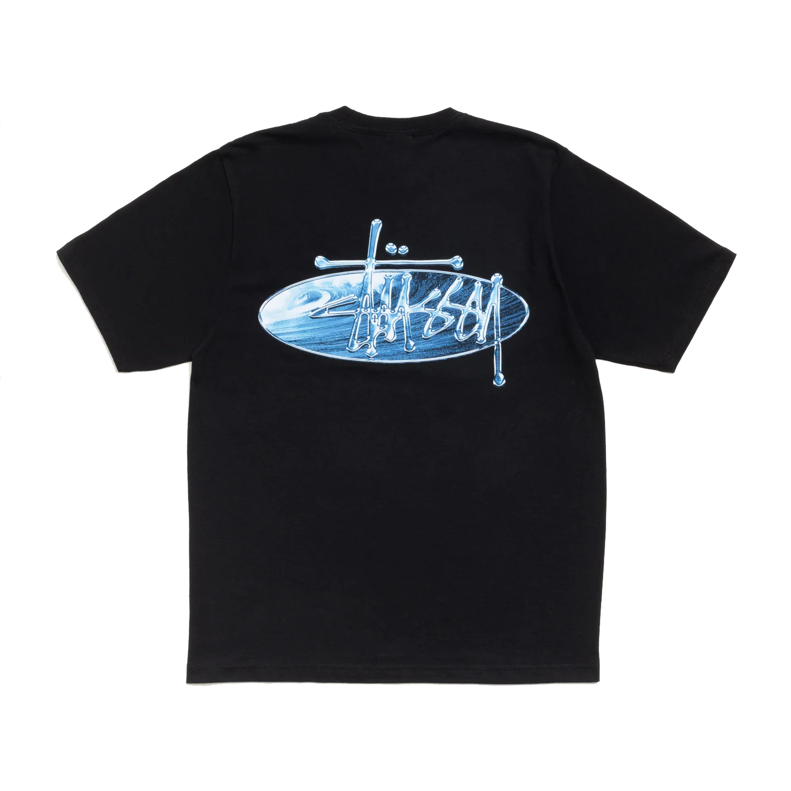 【車庫服飾】STUSSY WAVE OVAL TEE