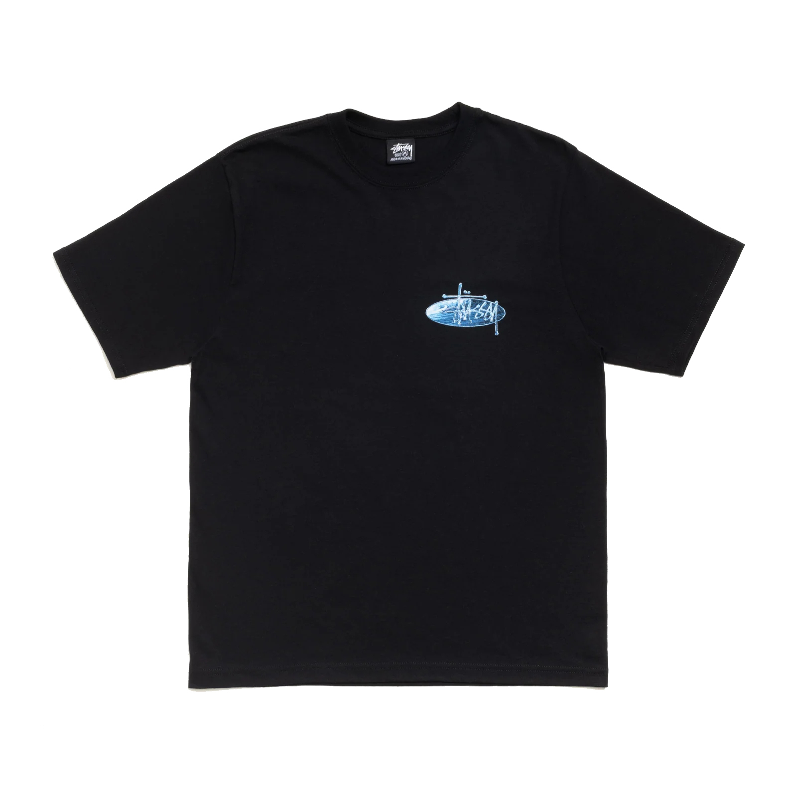 【車庫服飾】STUSSY WAVE OVAL TEE