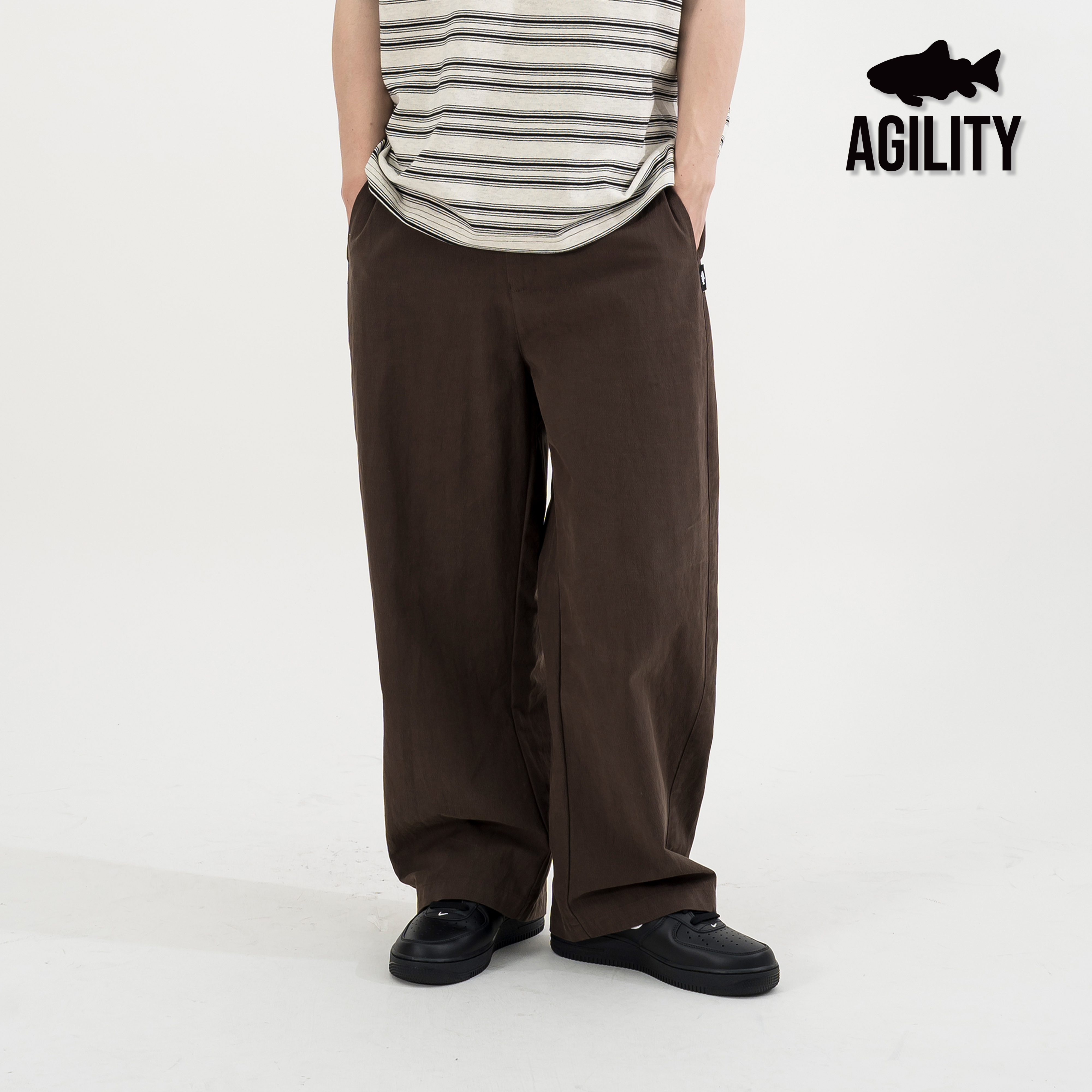 AGILITY Cotton linen Curved Pants 彎刀 棉麻長褲 [P25]
