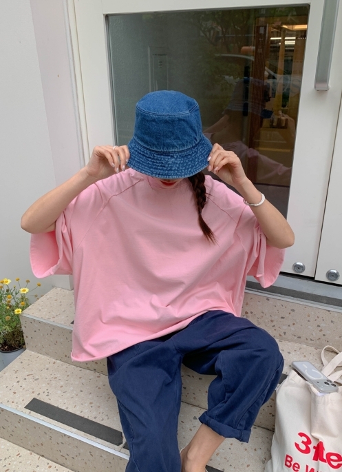 ᴴᴼᵀ ▸▸店長推薦◃◃ 春夏新款/水洗寬鬆長版上衣 MANIFEST正韓🇰🇷