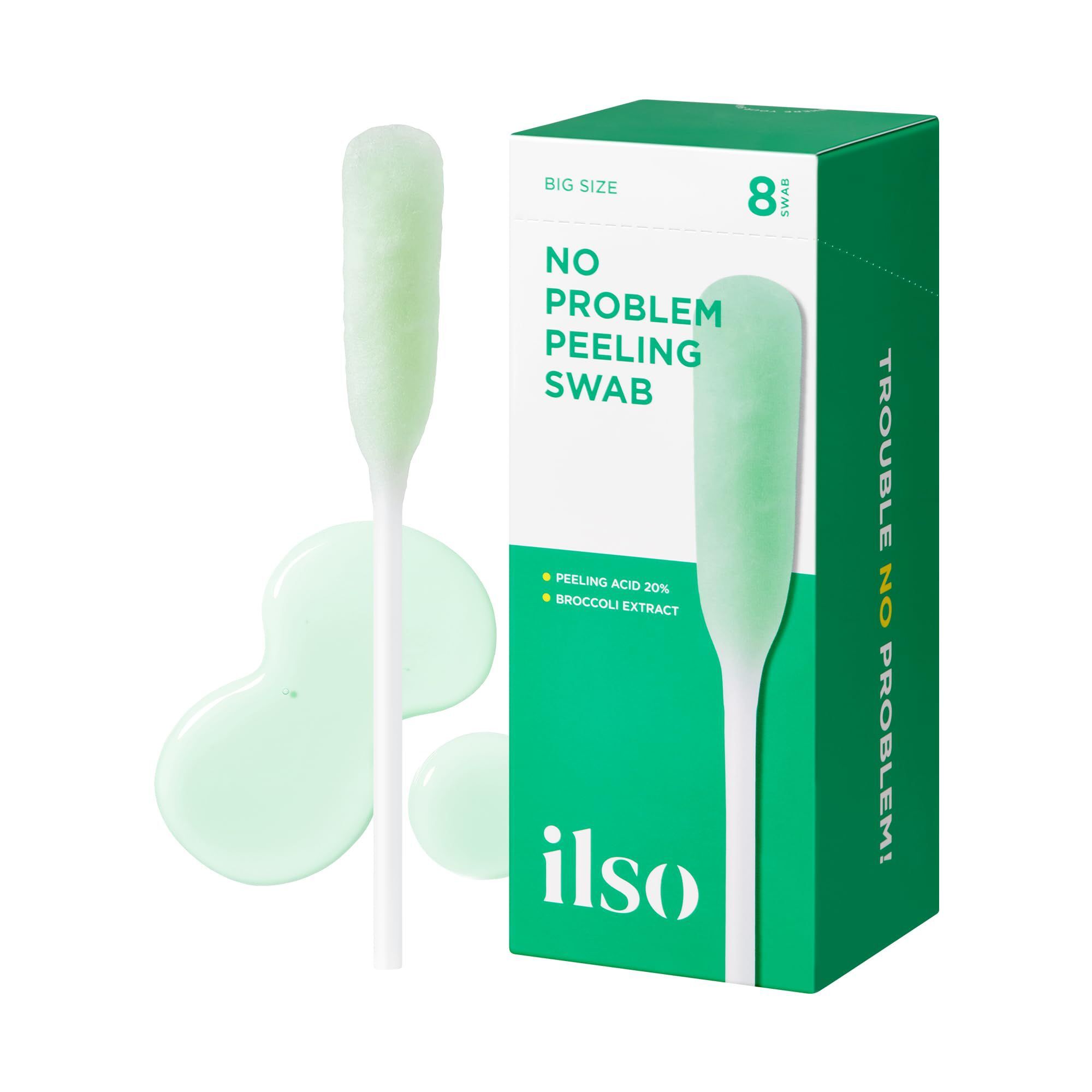 ilso No Problem 溫和煥膚棉棒 4g X 8
