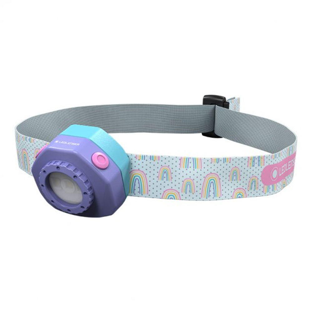德國 Ledlenser KIDLED4R 502536 兒童專用充電式頭燈 紫色