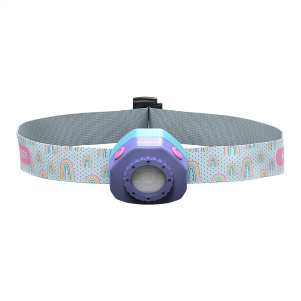 德國 Ledlenser KIDLED4R 502536 兒童專用充電式頭燈 紫色