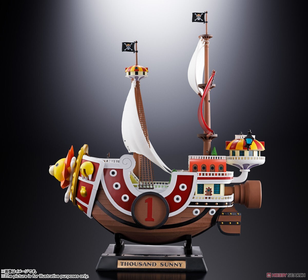 萬代 超合金 千陽號 海賊王 完成品