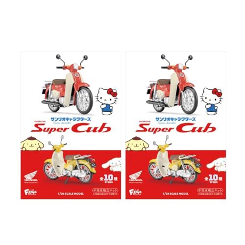 (預購商品) 日本限定 Sanrio × Honda 經典機車模型