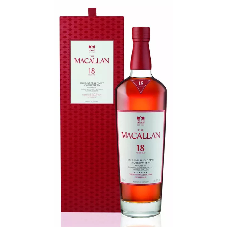 Macallan 18 Year Old Sherry Oak (2026 Release)
