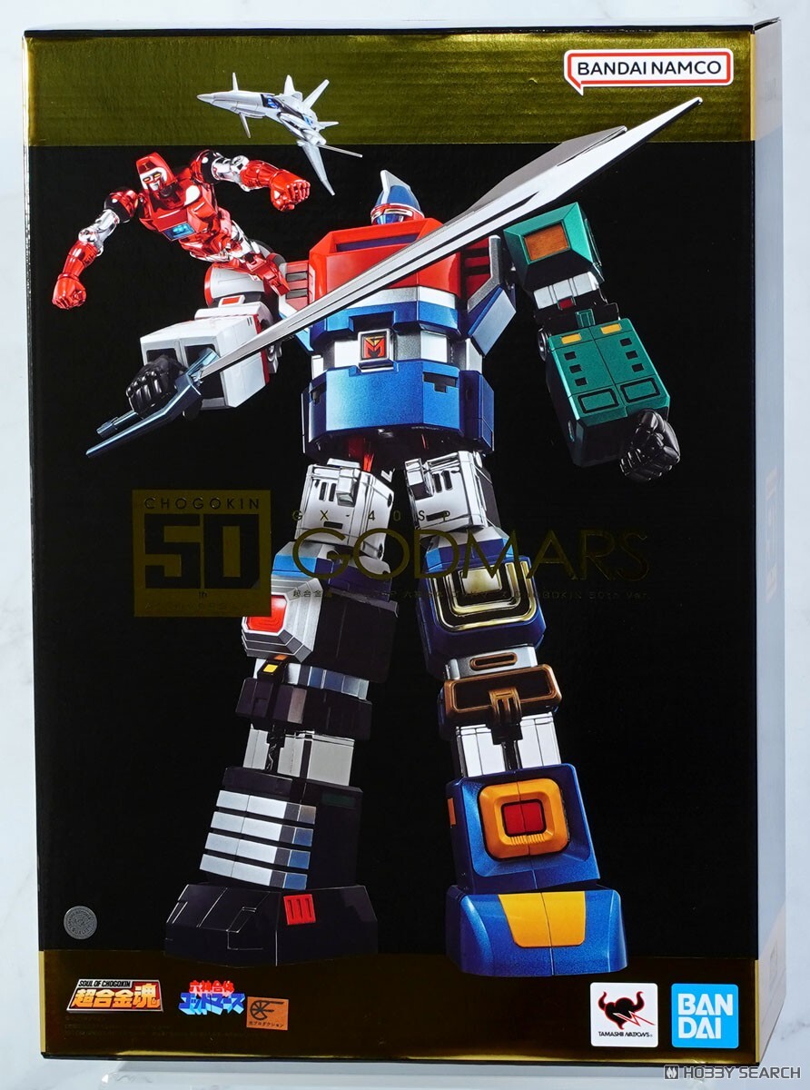 萬代 超合金魂 GX-40SP 六神合體雷霆王 50th Ver. 完成品