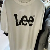 [S] LEE WHITE BIG TWITCH LOGO T-SHIRT, LE2502ST01WH (SZZ1149)