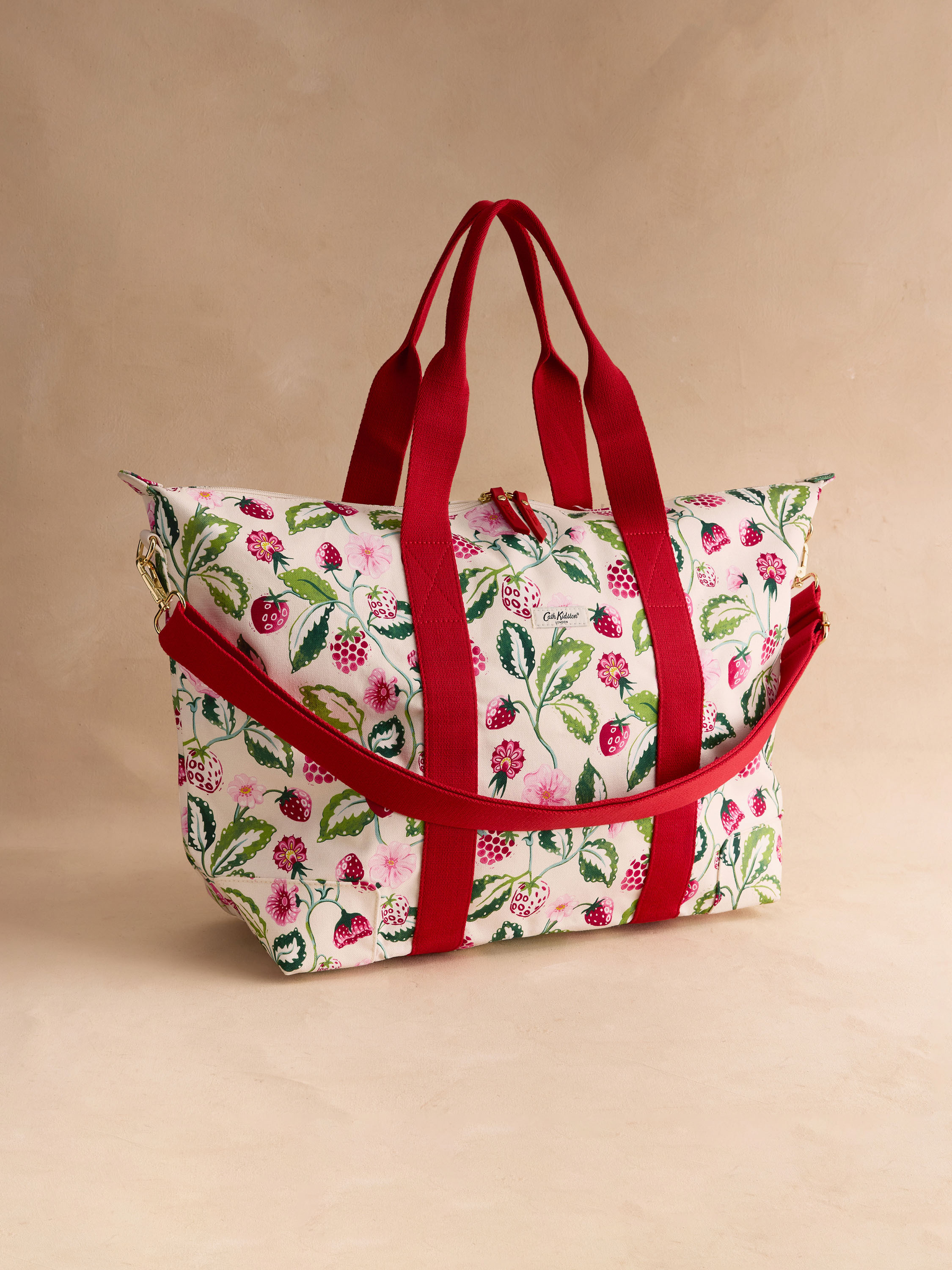 Raspberry Garden 經典款摺疊旅行袋