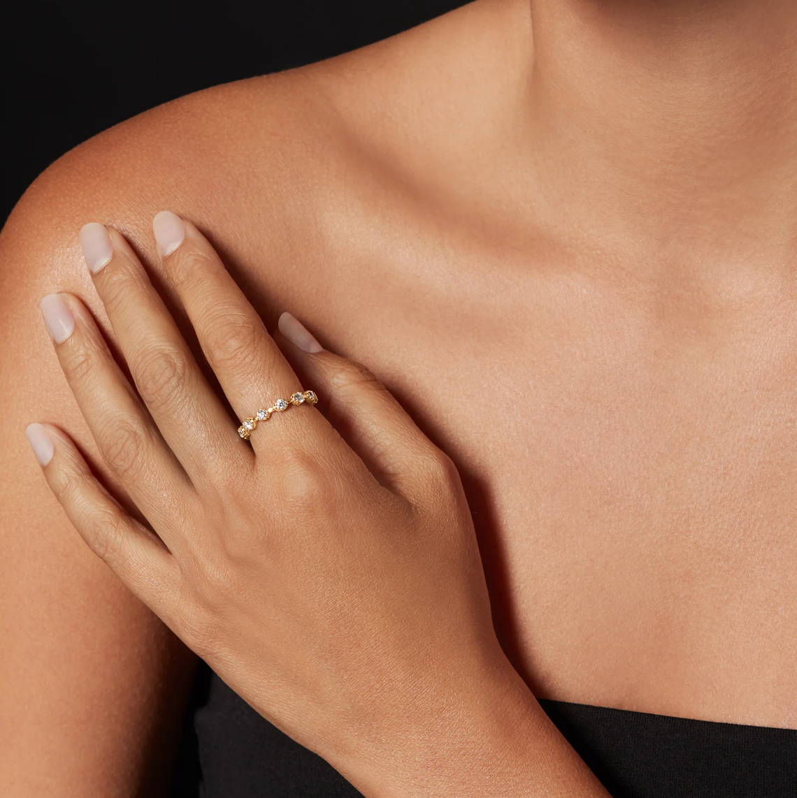 HB198D MICRO II WITH 12 DIAMONDS - 18K GOLD