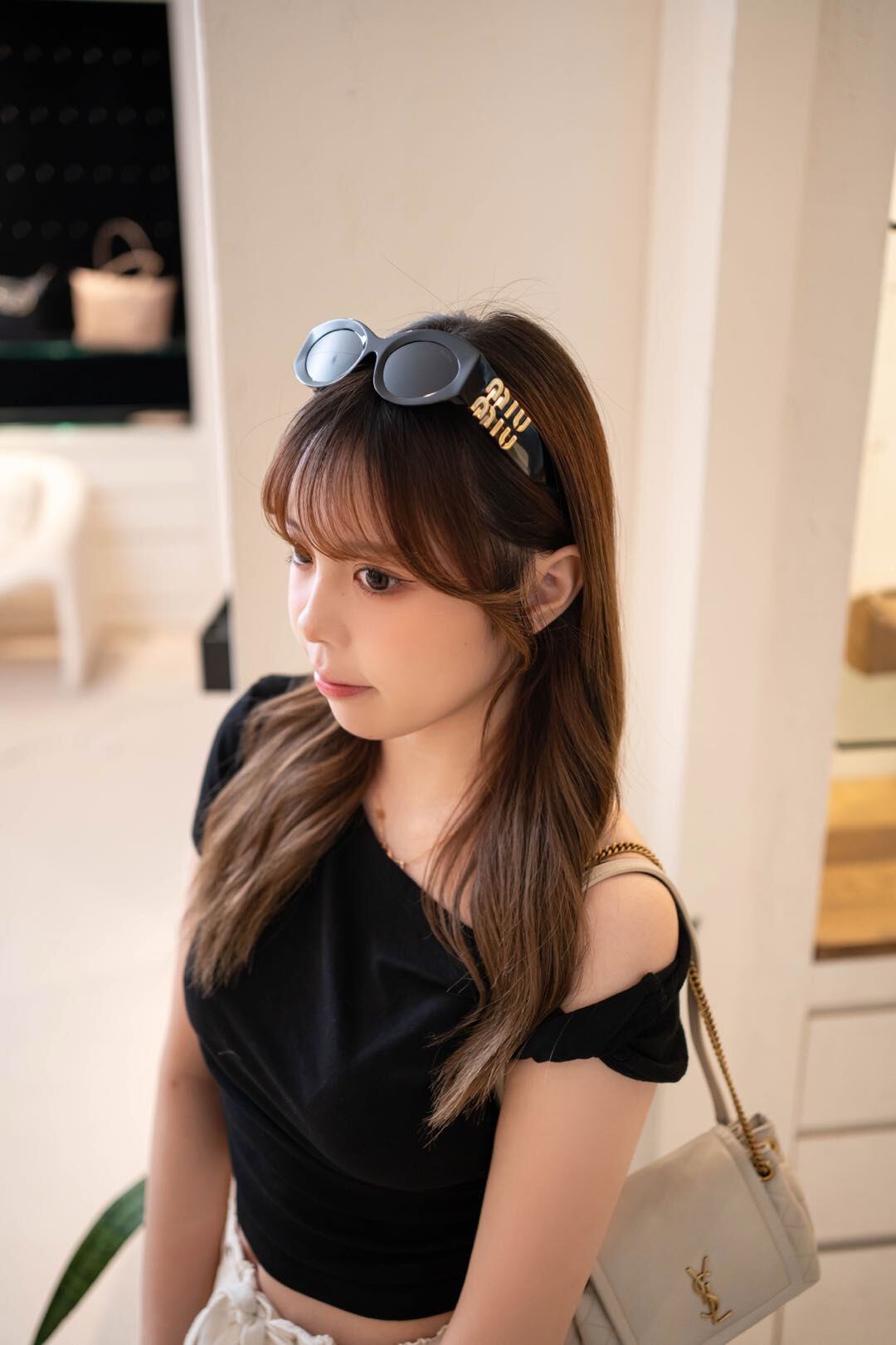 Miu Miu 11w Eyewear Sunglasses 系列石板灰鏡片太陽眼鏡