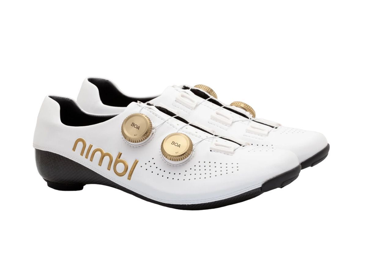 Nimbl ULTIMATE 公路車鞋 - 白金色