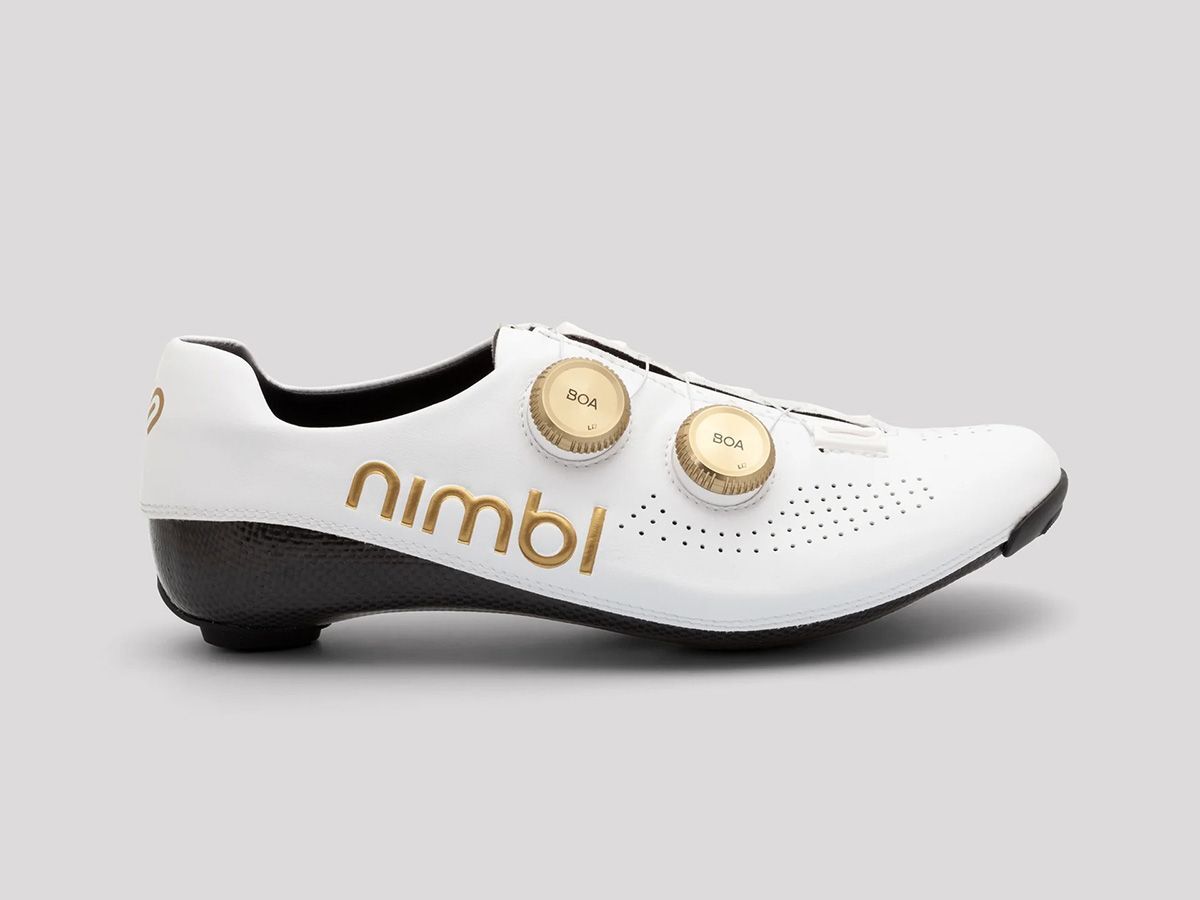 Nimbl ULTIMATE 公路車鞋 - 白金色