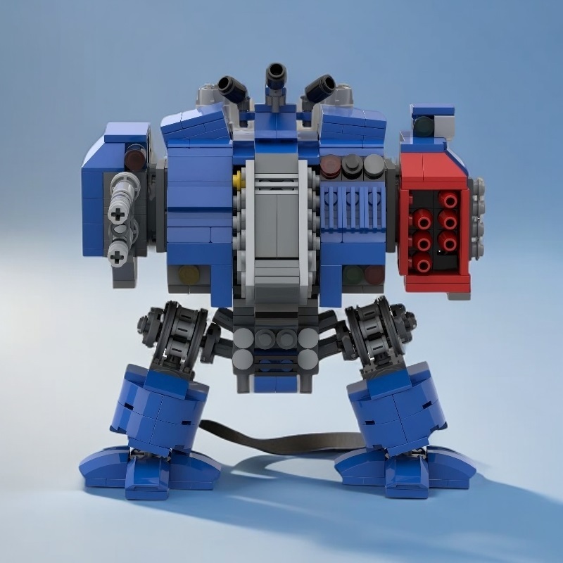 MOC 40K Ultramarine Dreadnought Buildings Set Fit Lego NO BOX MOC400011