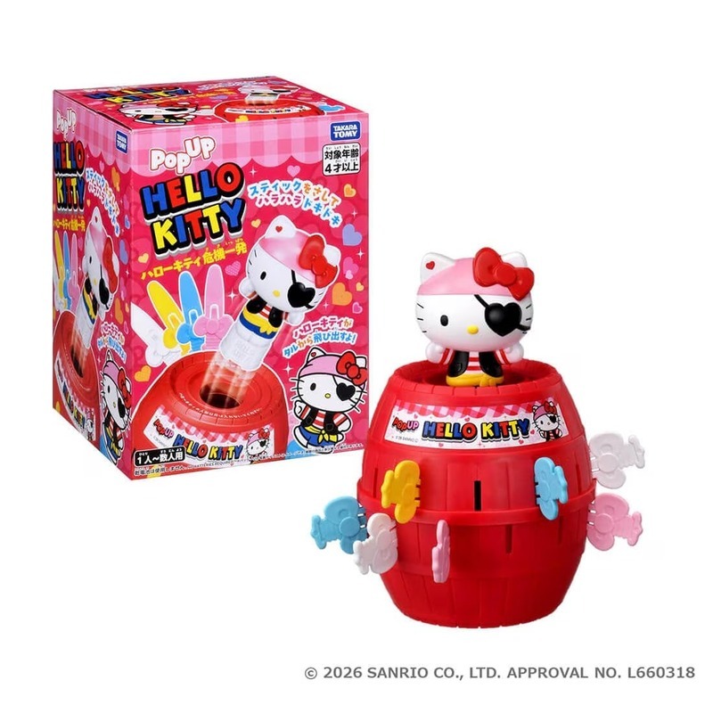 《 TAKARA TOMY 》 危機一發！Hello Kitty