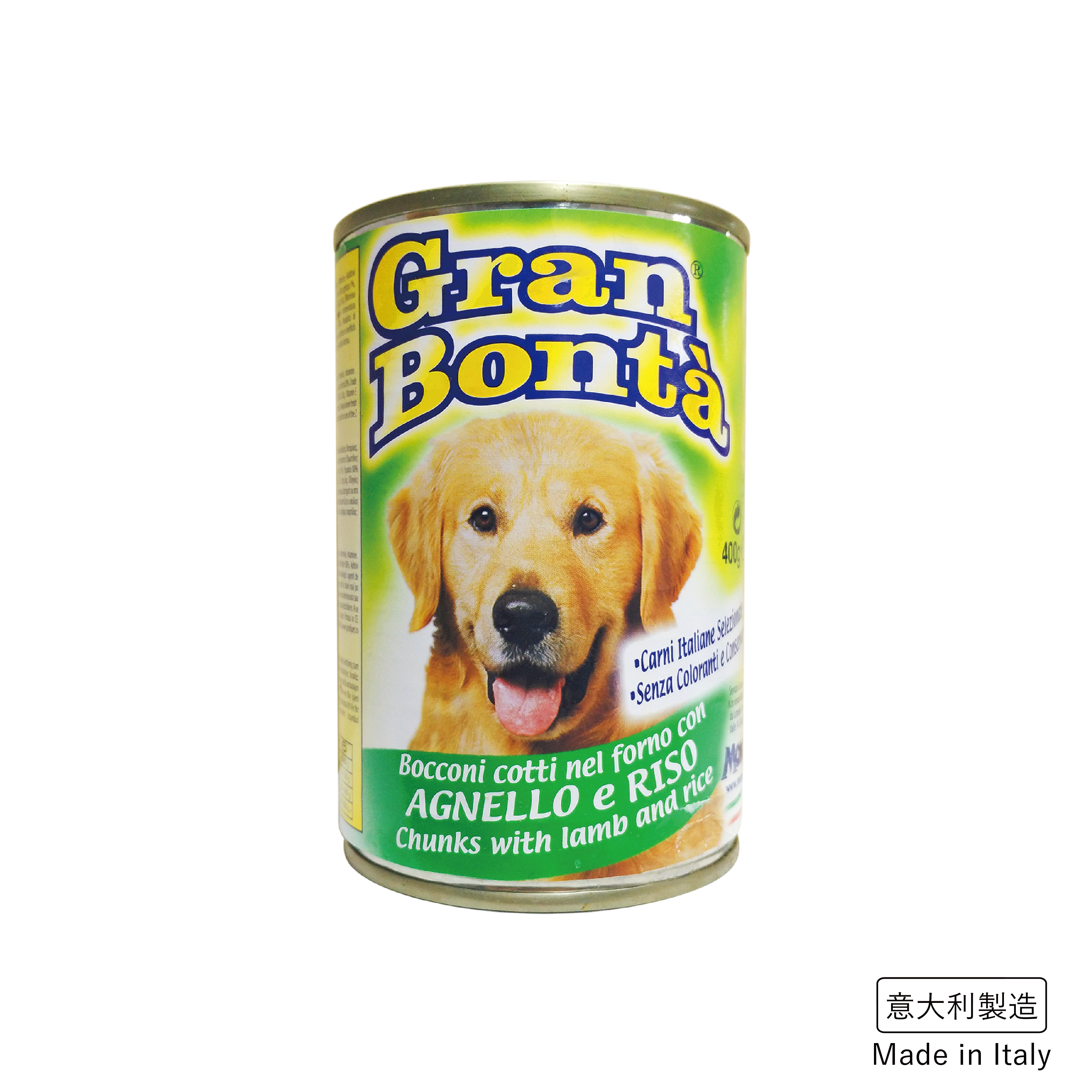 Gran Bonta丨草羊靚飯狗罐 400g (GB-41638)