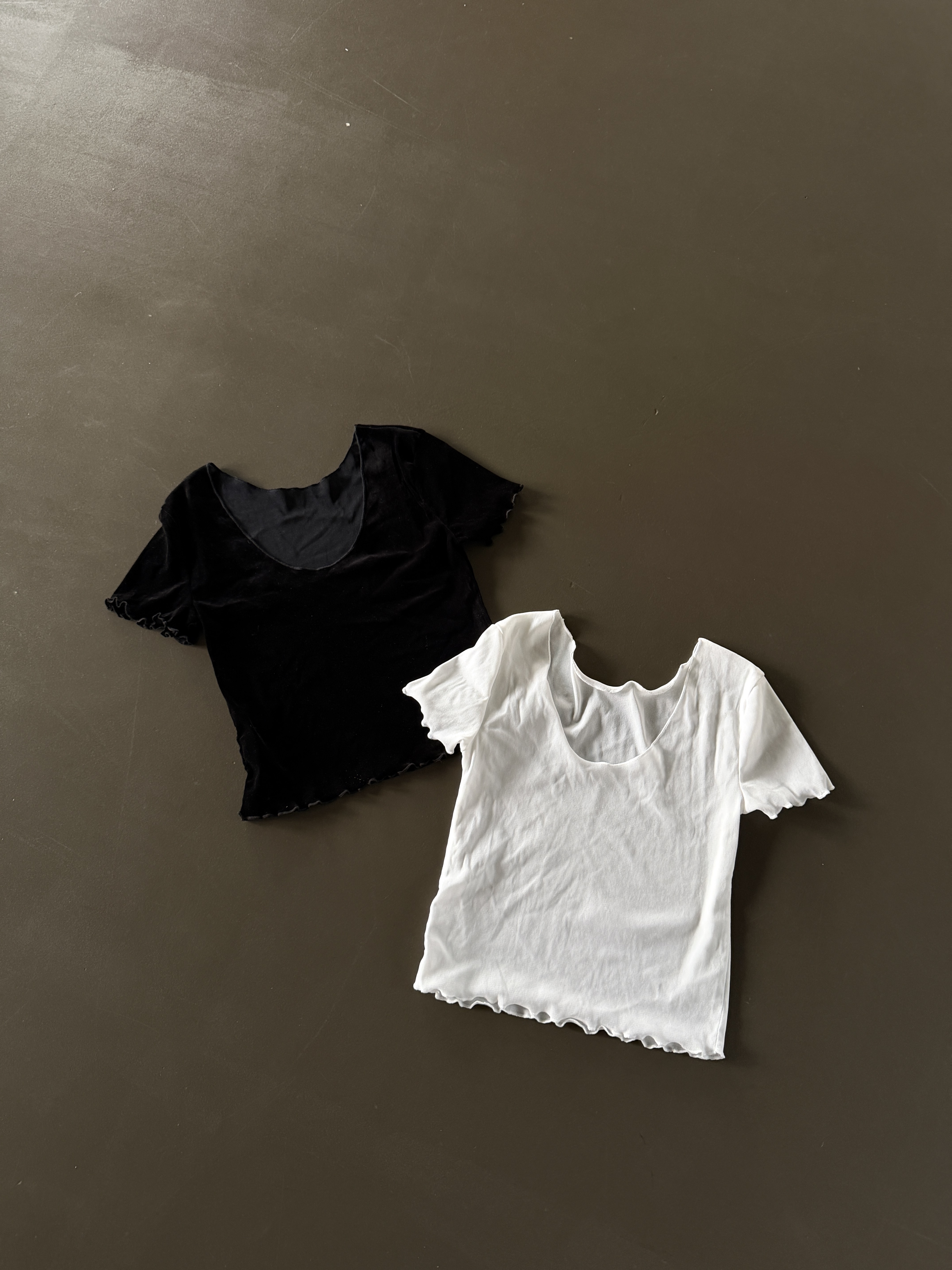 Velvet v neck blouse