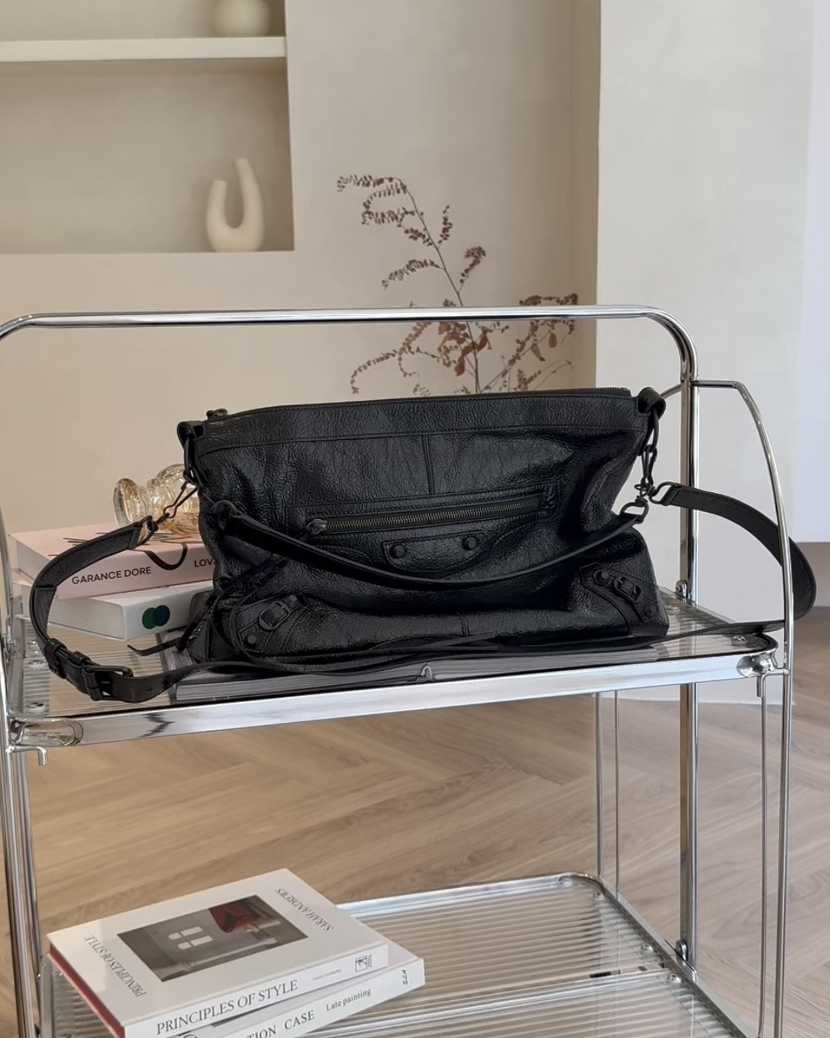 BALENCIAGA｜LE CITY MOTO 中號 黑色