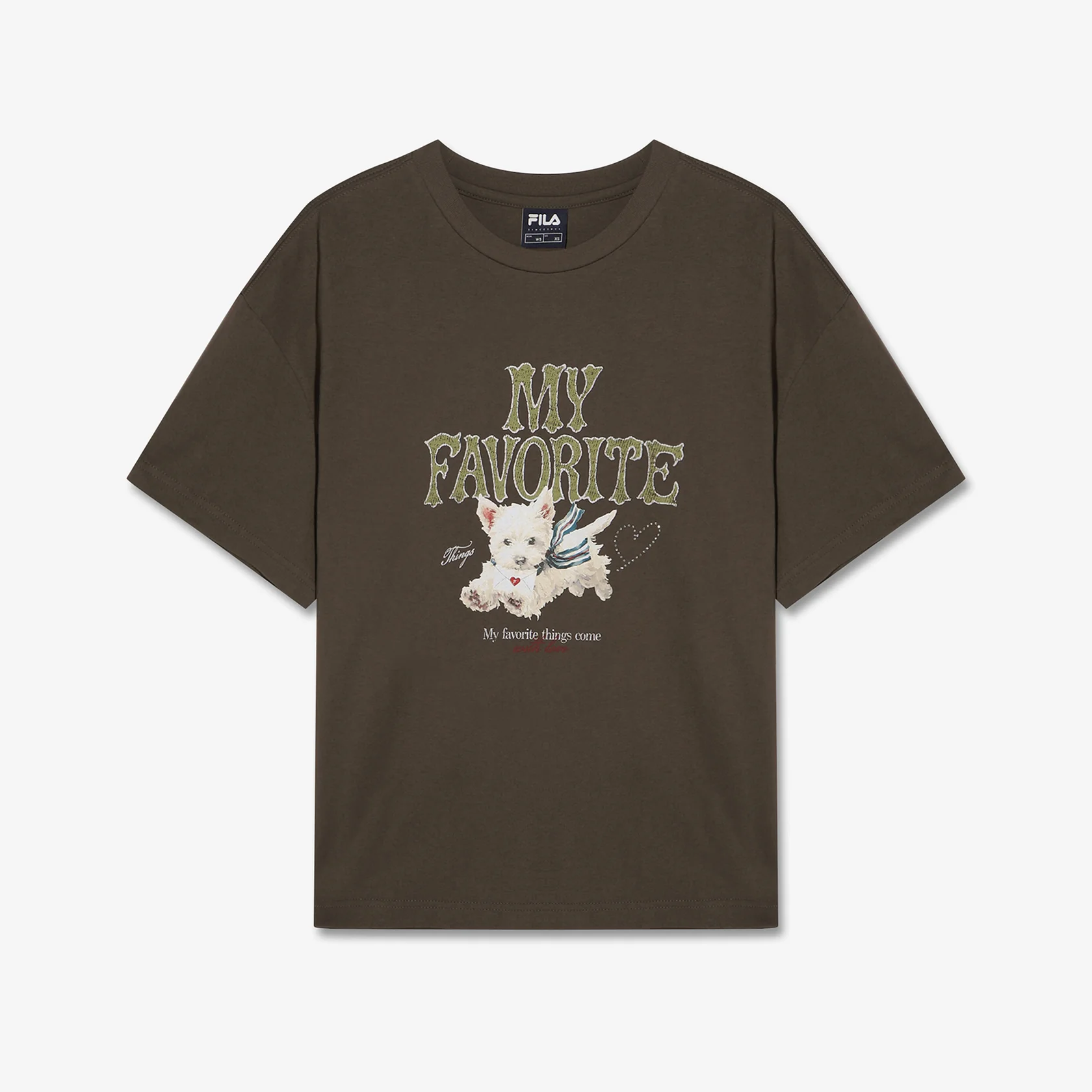 韓國代購｜FILA MY FAVORITE T-SHIRT PUPPY 系列 (6 Colours)