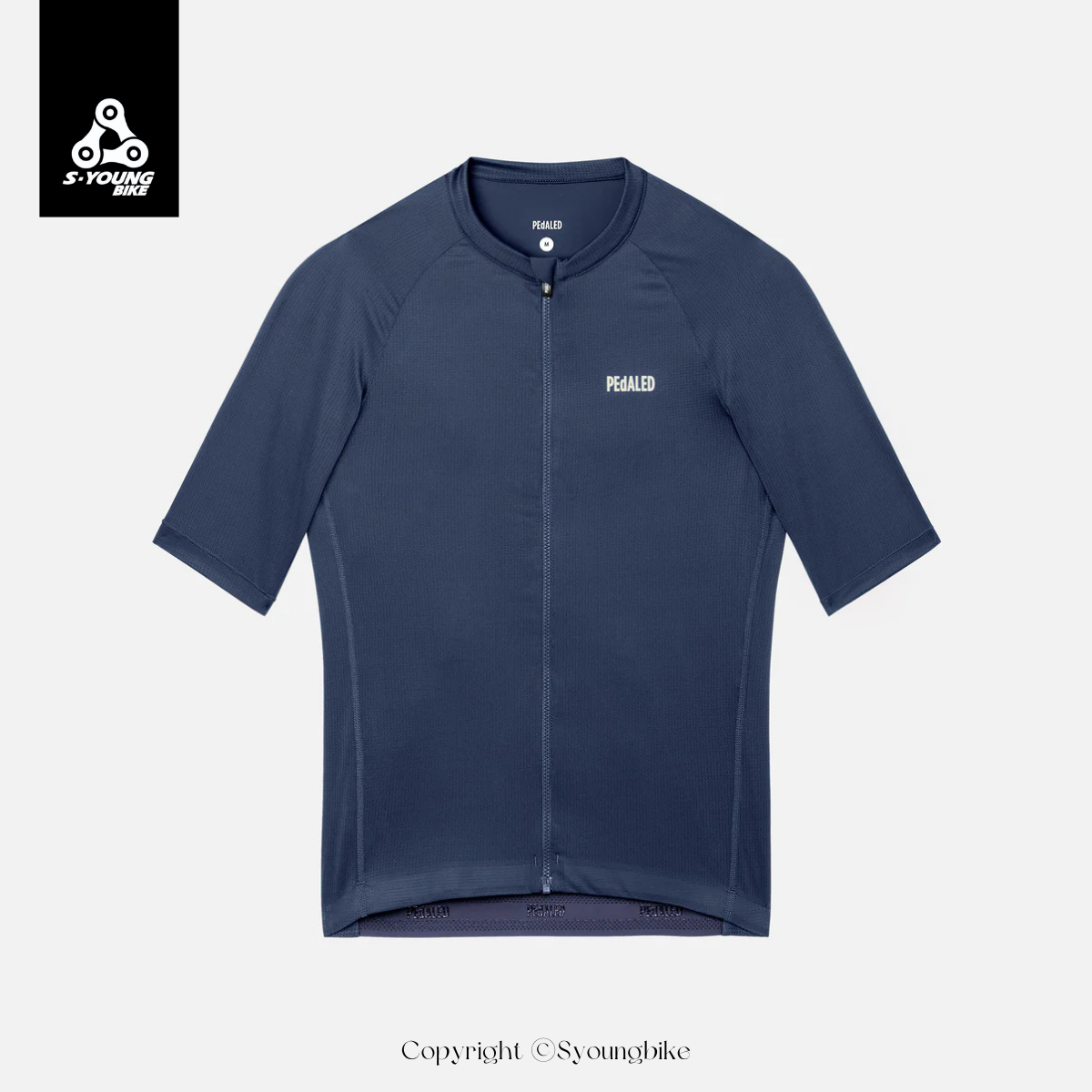 【PEdALED】Element Mesh Jersey 男短袖車衣 / Dark Navy