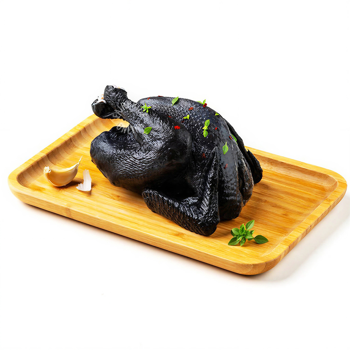 Frozen Natural & No Growth Hormones Added Black Chicken (est.350-400g)｜Soup (Frozen-18°C)