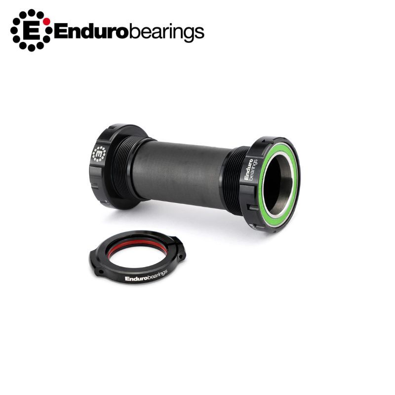 Enduro Bearing BSA Thread-In Ceramic-Hybrid, XD-15, Angular Contact, Bearing Bottom Bracket for 68/73mm BSA framesets and SRAM DUB Cranksets