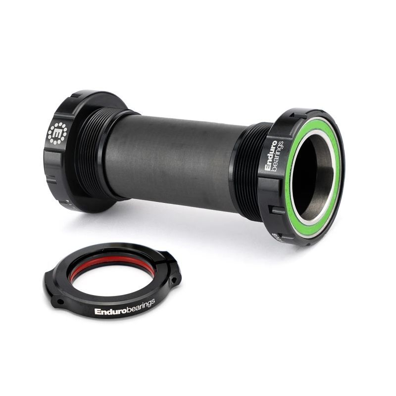Enduro Bearing BSA Thread-In Ceramic-Hybrid, XD-15, Angular Contact, Bearing Bottom Bracket for 68/73mm BSA framesets and SRAM DUB Cranksets