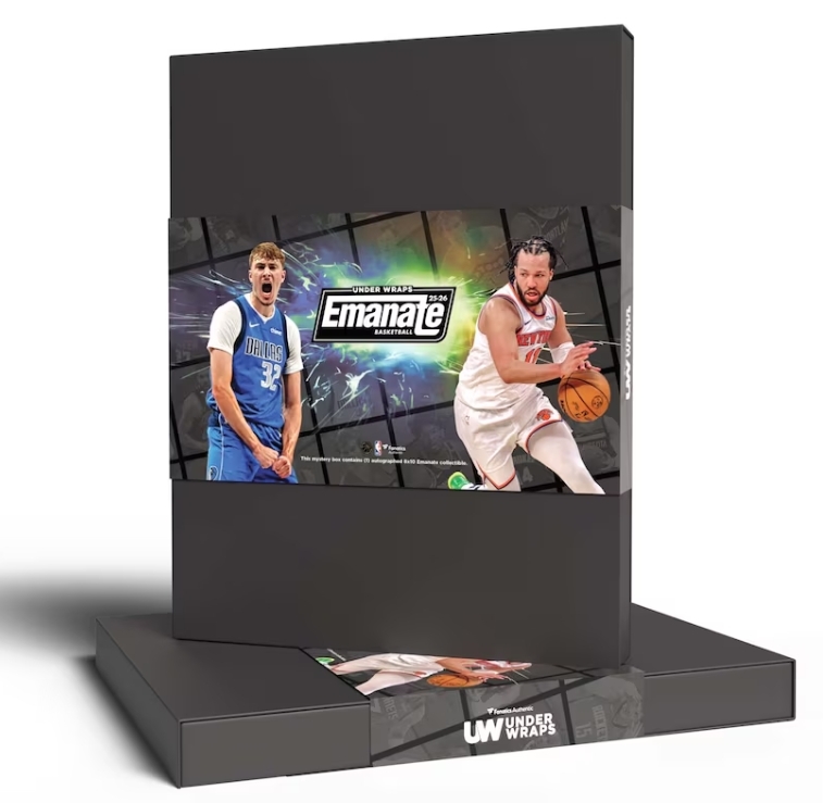 2025-26 Under Wraps Emanate NBA Autographed Collectible Photo Mystery Box