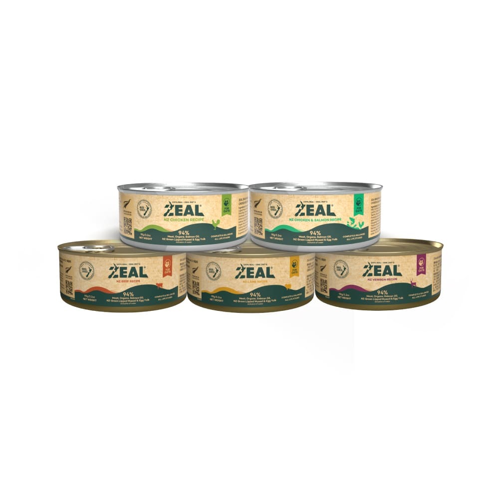 (24罐組)ZEAL真致 鮮肉無穀貓主食罐 90g/170g 貓罐