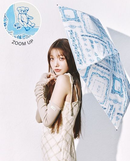 260512 LILY BROWN×PROTECT U 莉莉熊圖案 晴雨兼用降溫縮骨傘 (2色)